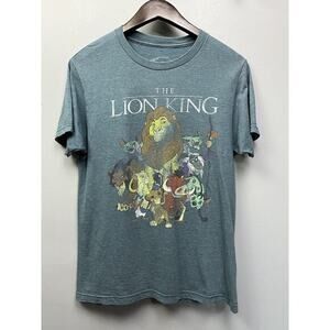 Disney The Lion King T‎ Shirt Unisex Adult Size Small Gray Graphic Print